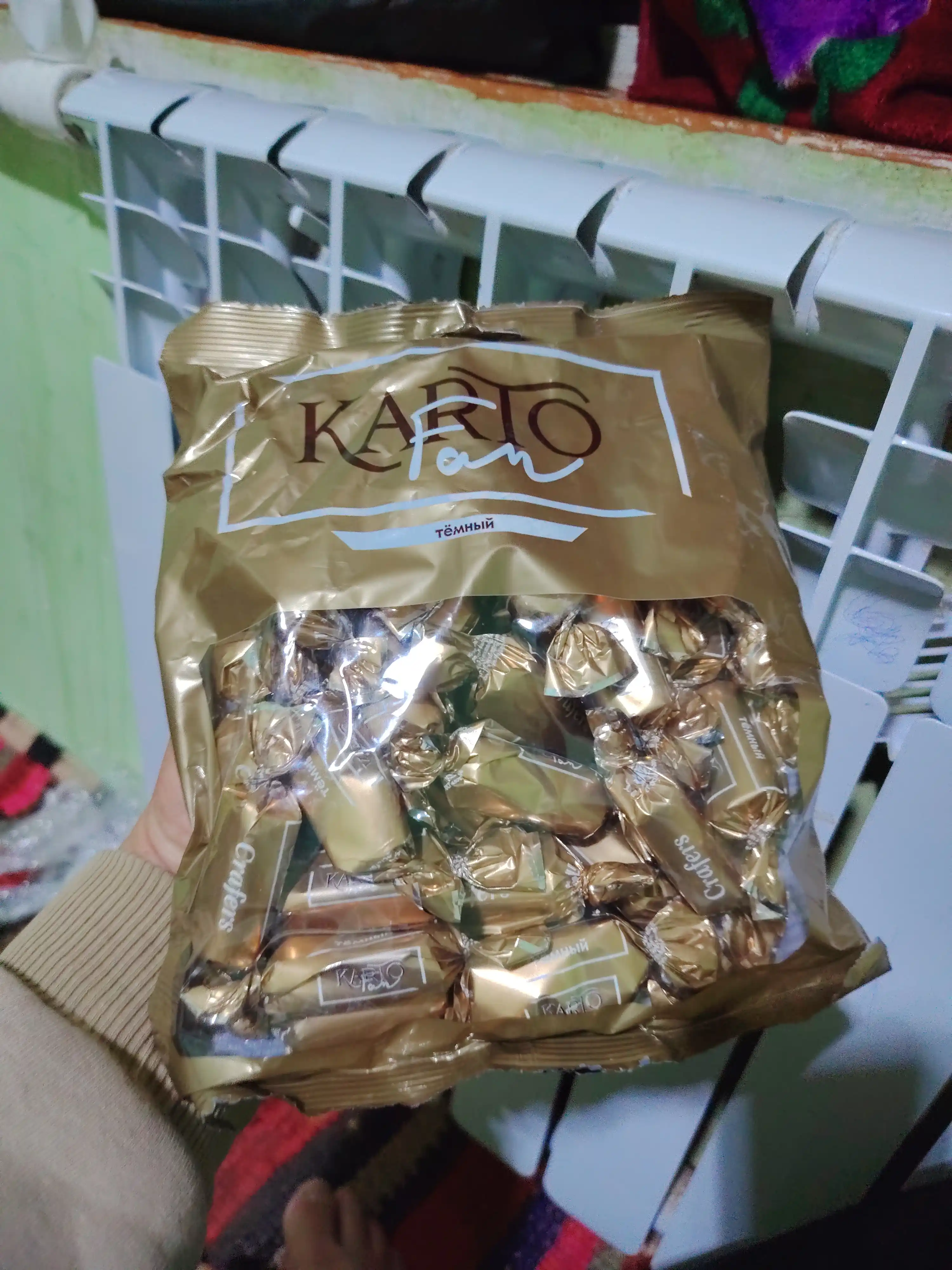 Crafers Fan shokolad ta’mli kartoshka shokolad konfeti (440 gr)
