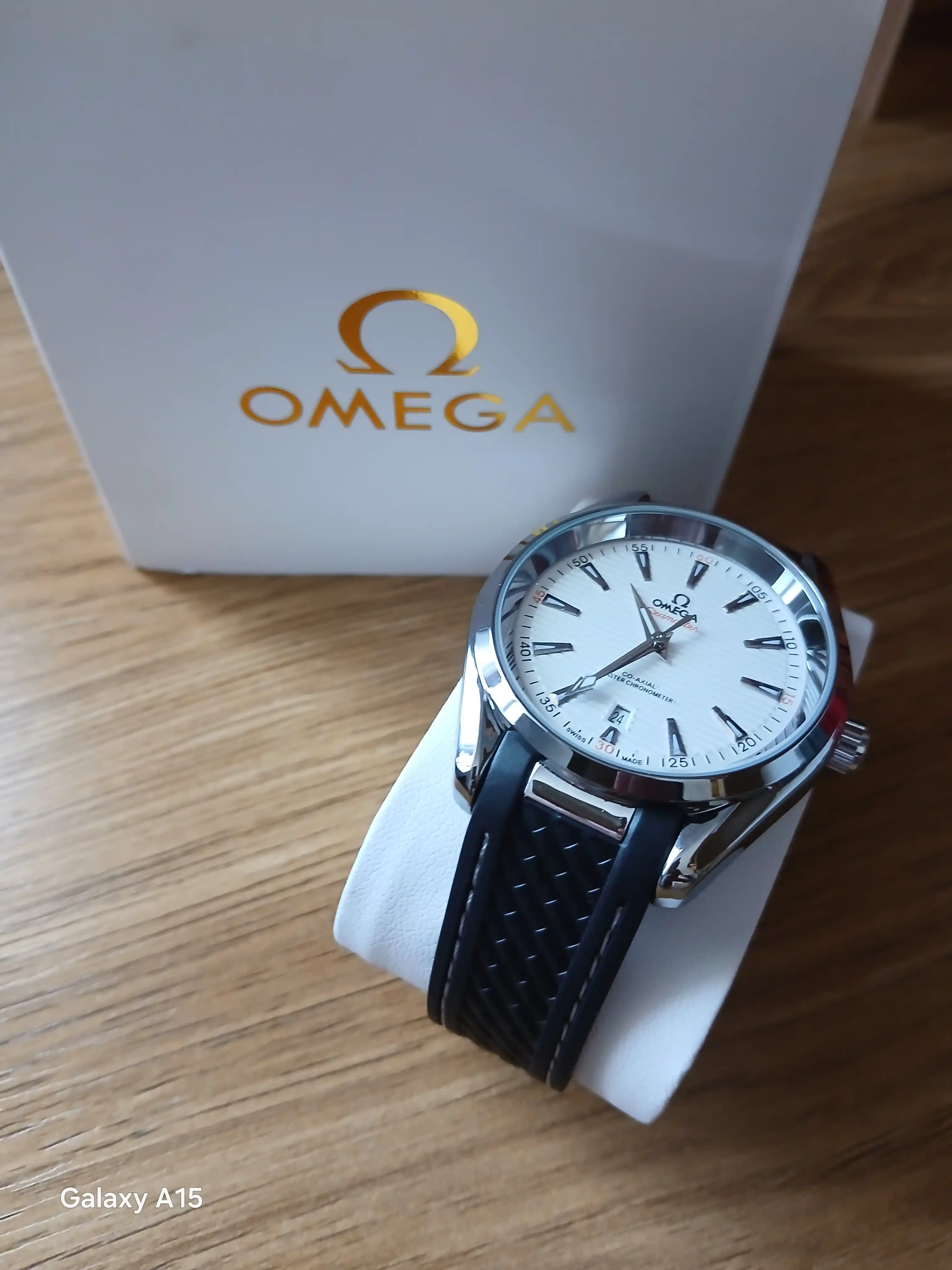 Мужские часы с автоподзаводом, механические, стиль Omega Seamaster