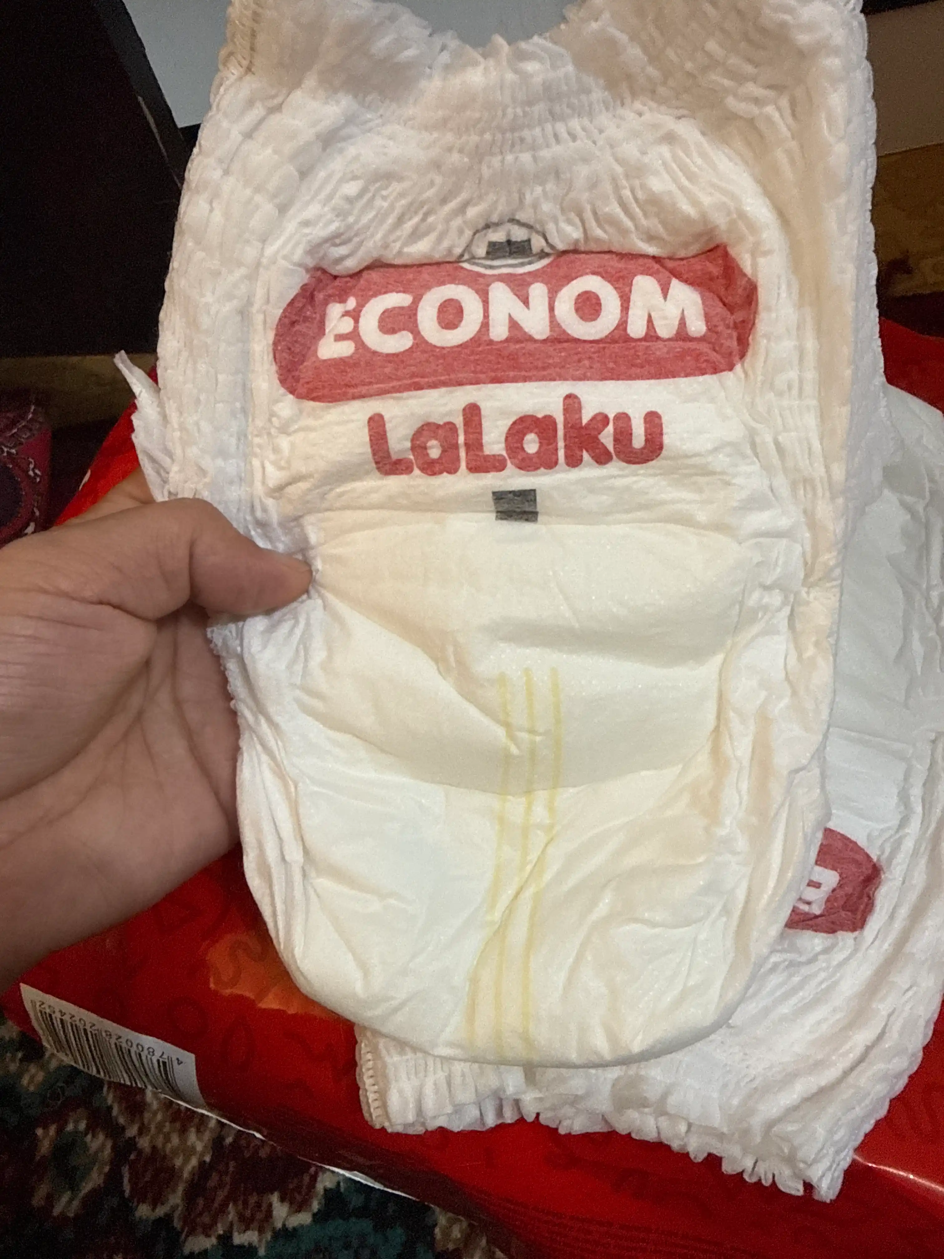 Подгузники LaLaku Econom, 5 размер, 10-17 кг, 62 шт