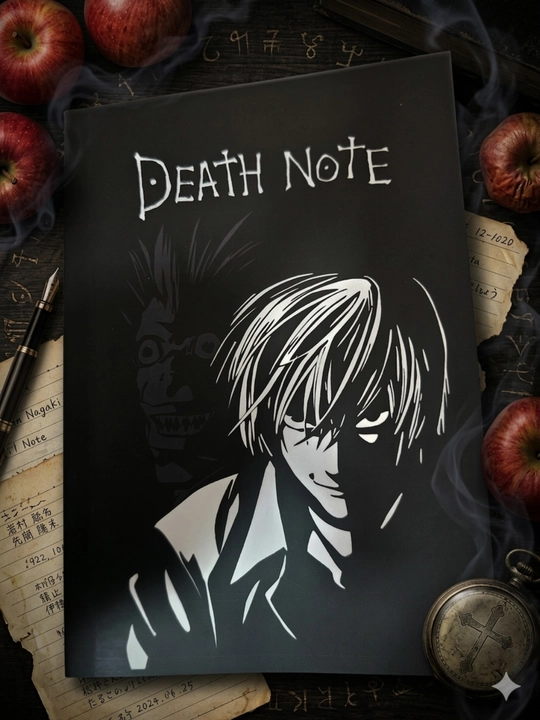 Bloknot Tetrad smerti Layt va Ryuk bilan termopereplyot
