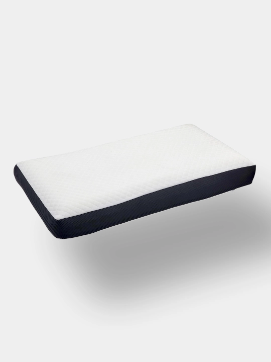 Memory Foam ortopedik yostig‘i, 65x40 sm, anatomik, uyqu uchun