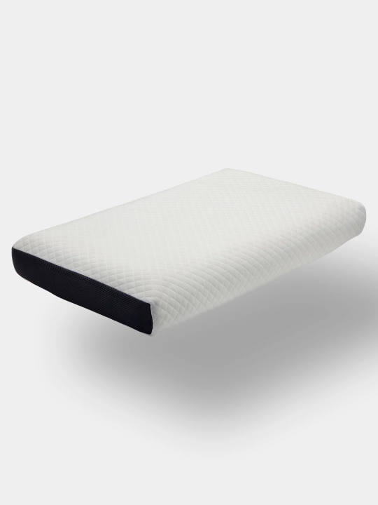 Memory Foam ortopedik yostig‘i, 65x40 sm, anatomik, uyqu uchun