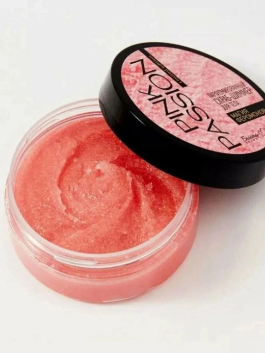 Pink Passion Tanani parvarish qilish vositasi, Tana uchun skrab