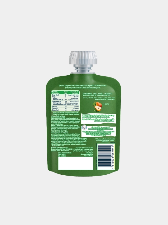 Gerber Organic mevali pyure «nok» 90 g