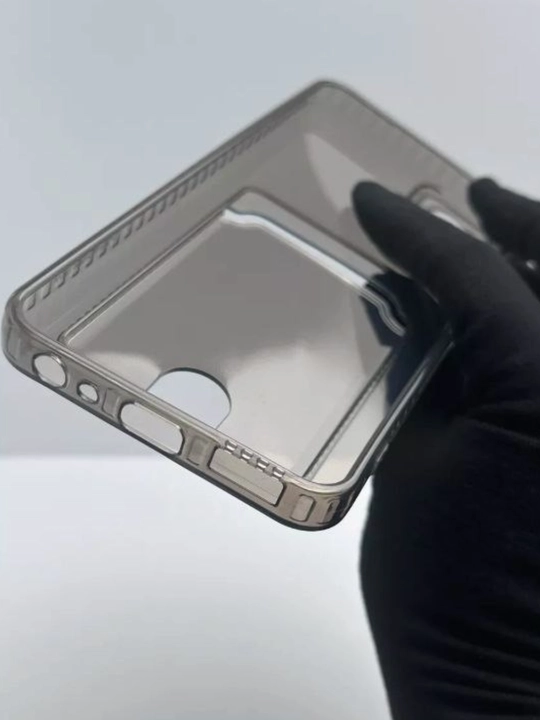 Redmi Telefon uchun shaffof g‘ilof, karta bo‘limi bilan, CASE