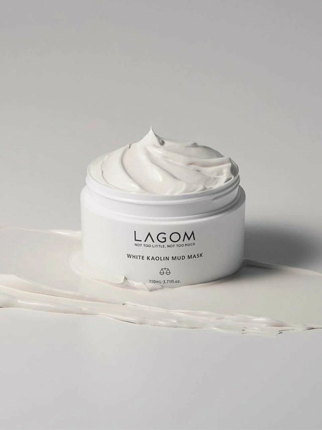 Глинянная маска против черных точек Lagom White Kaolin Mud Mask - 