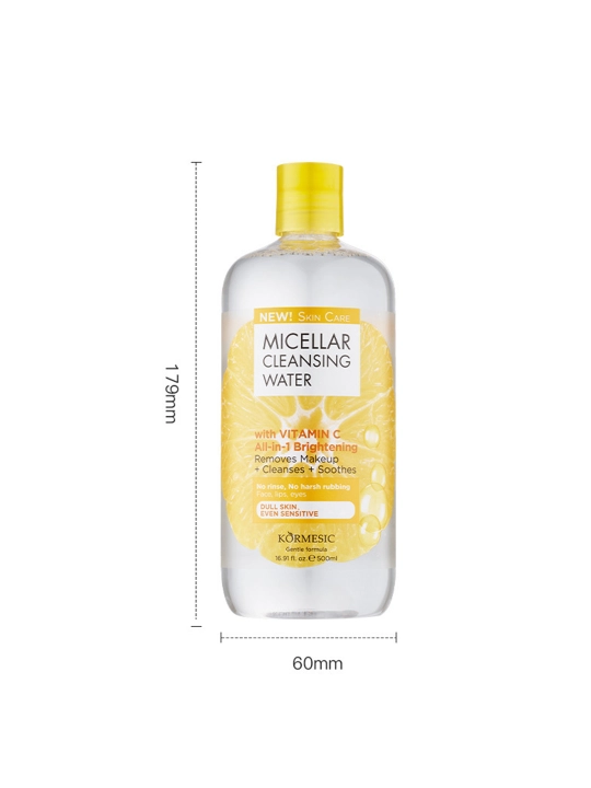 S vitamini aminokislotali yumshoq makiyajni tozalash vositasi, 500 ml - 