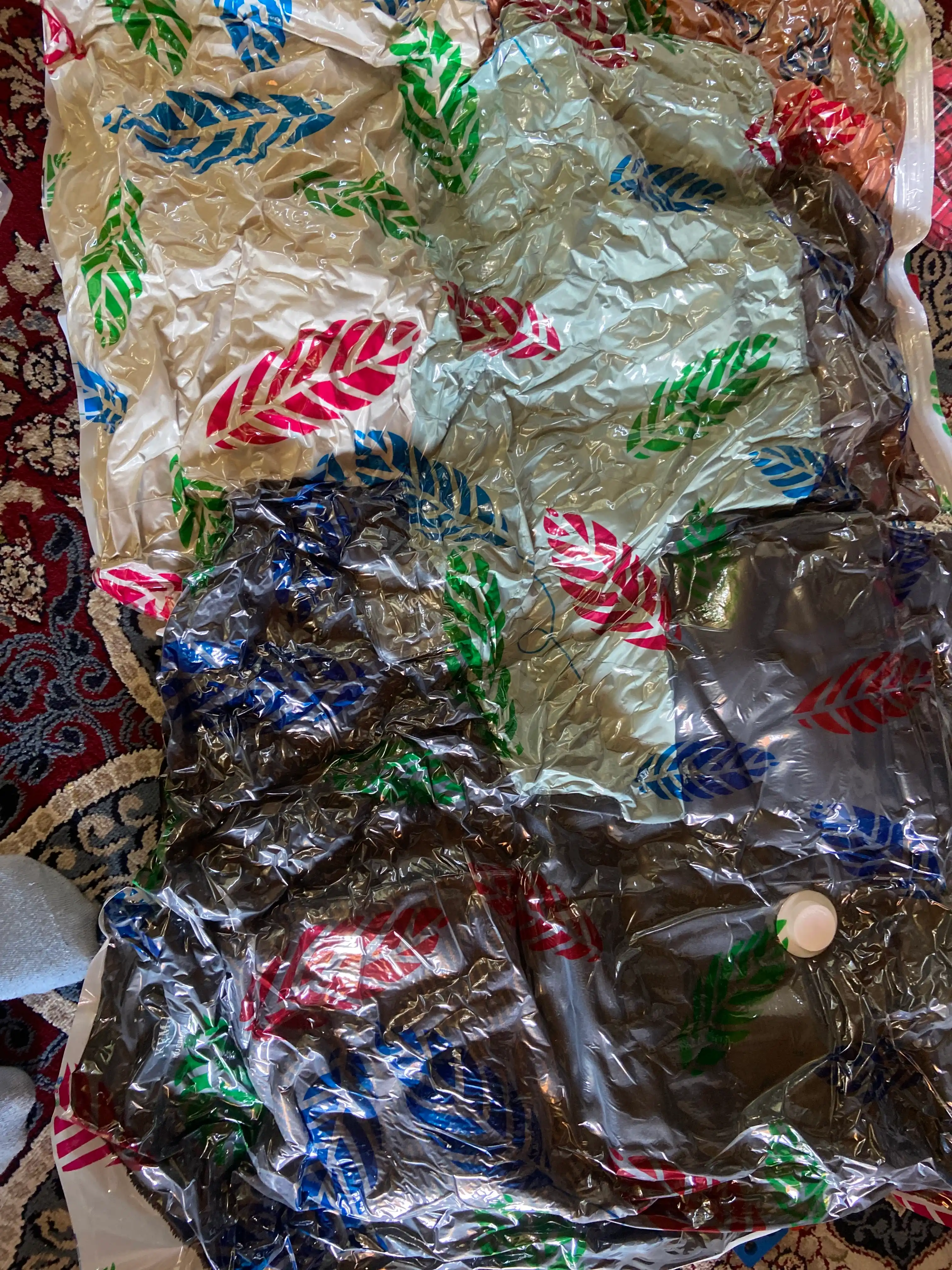 Vakuumli paket saqlash va kiyim-kechak sumkasi, vakum paket qayta foydalanish mumkin
