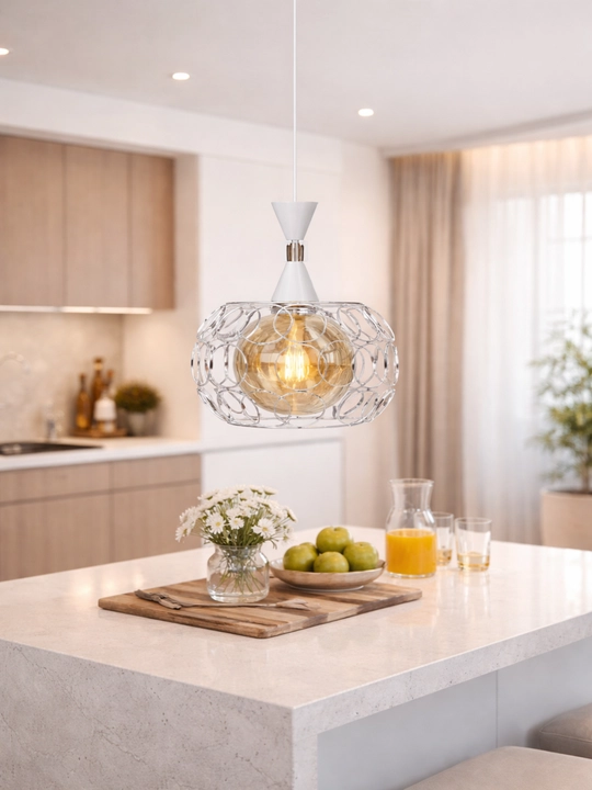 OSHXONA VA BAR UCHUN LOFT osma qandil, E27, metall, 10 m2 gacha, oson o‘rnatiladi