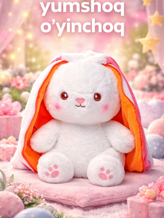 Игрушки для детей зайчик мягкие игрушки
