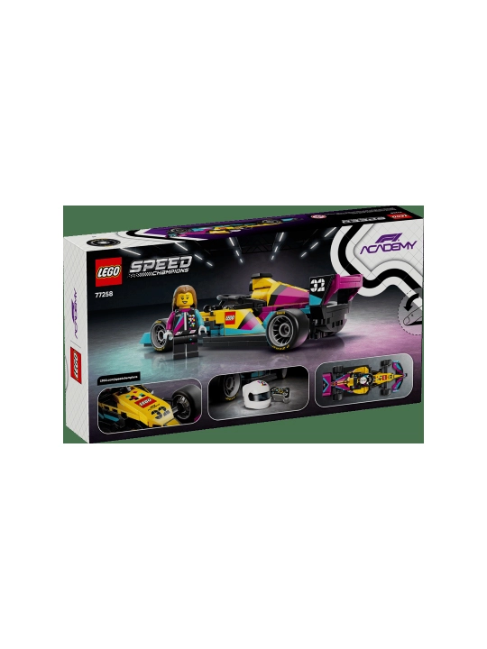 Конструктор LEGO гоночный автомобиль F1 ACADEMY 77258