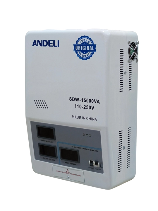 Kuchlanish stabilizatori ANDeli SDW/SVC 1–50 kVA, 110–300V, 220V