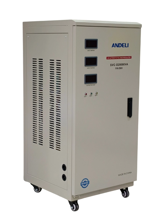 Kuchlanish stabilizatori ANDeli SDW/SVC 1–50 kVA, 110–300V, 220V