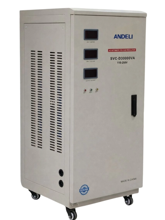 Kuchlanish stabilizatori ANDeli SDW/SVC 1–50 kVA, 110–300V, 220V
