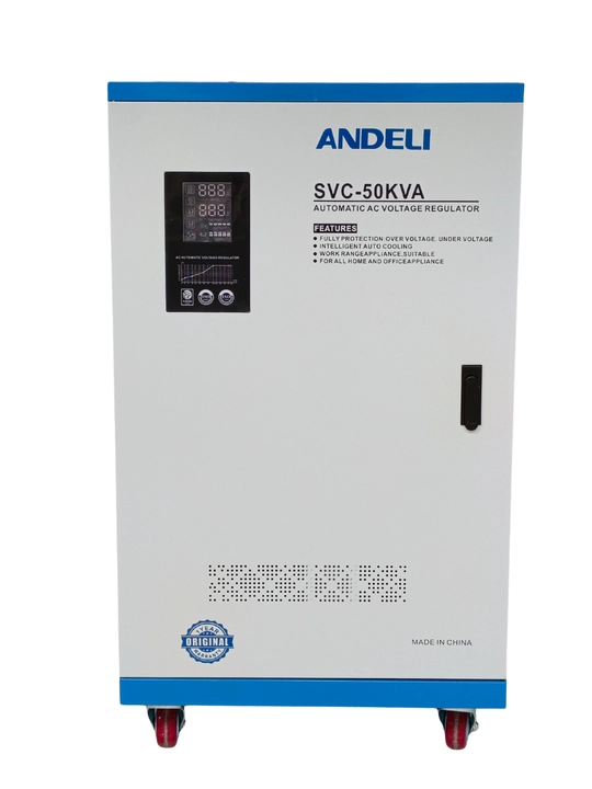 Kuchlanish stabilizatori ANDeli SDW/SVC 1–50 kVA, 110–300V, 220V