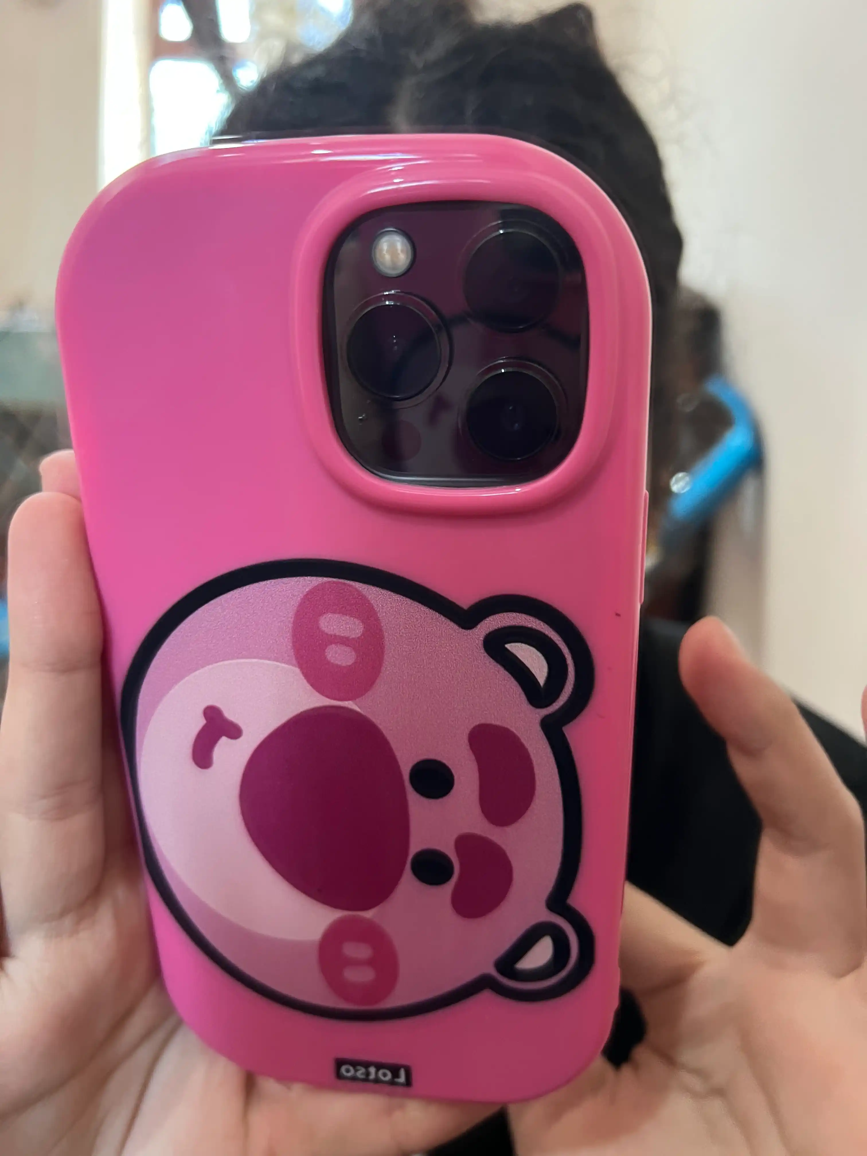 Противоударный пластмассовый чехол с милым принтом для iPhone 13 14 15 16 Pro Max