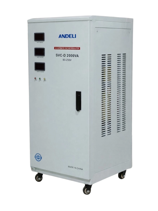 Kuchlanish stabilizatori ANDeli SDW/SVC 1–50 kVA, 110–300V, 220V