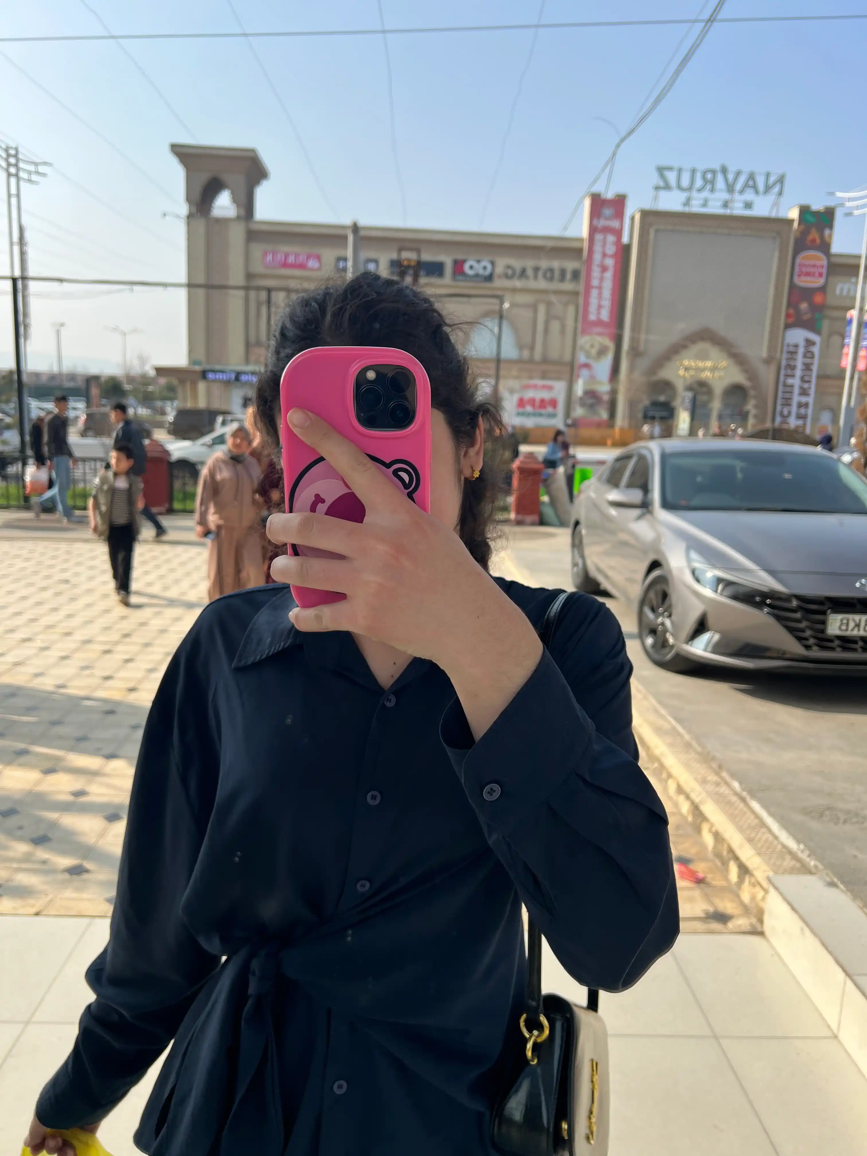 Противоударный пластмассовый чехол с милым принтом для iPhone 13 14 15 16 Pro Max