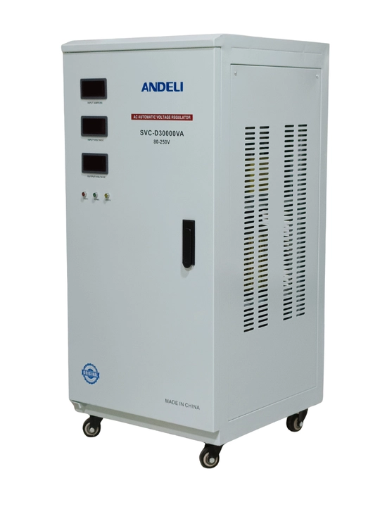 Kuchlanish stabilizatori ANDeli SDW/SVC 1–50 kVA, 110–300V, 220V