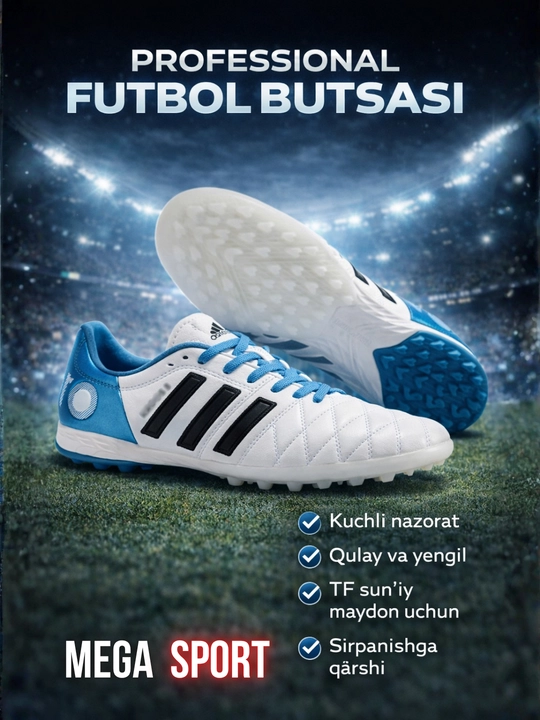 Футбольные бутсы KROOS 8, профессиональные FG, сороканошка - 