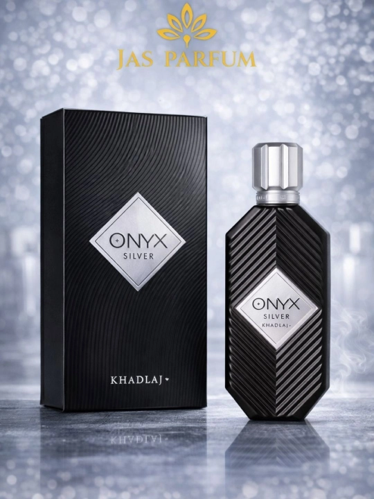 Erkaklar uchun Onyx Silver parfyumlangan suvi, 100 ml - 