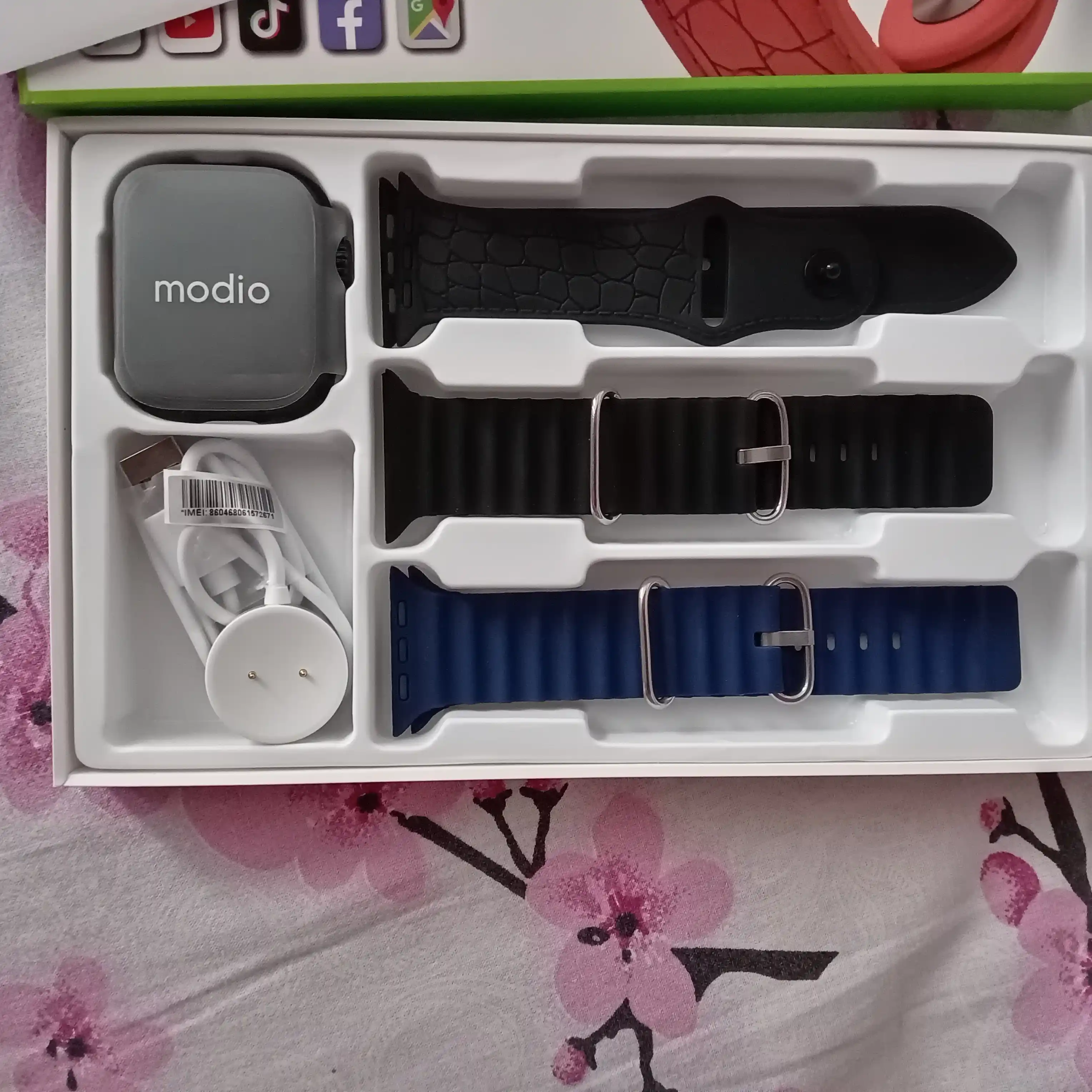 Modio ST13 – 4G SIM Smart Soat YouTube, TikTok, WhatsApp, Bluetooth, Kamera