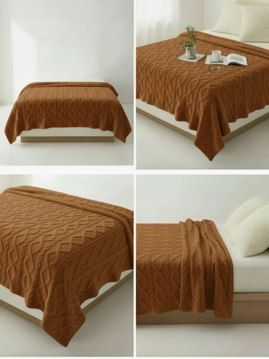 Velsoft plеd, karavot va divan uchun, paxmoq, momiq