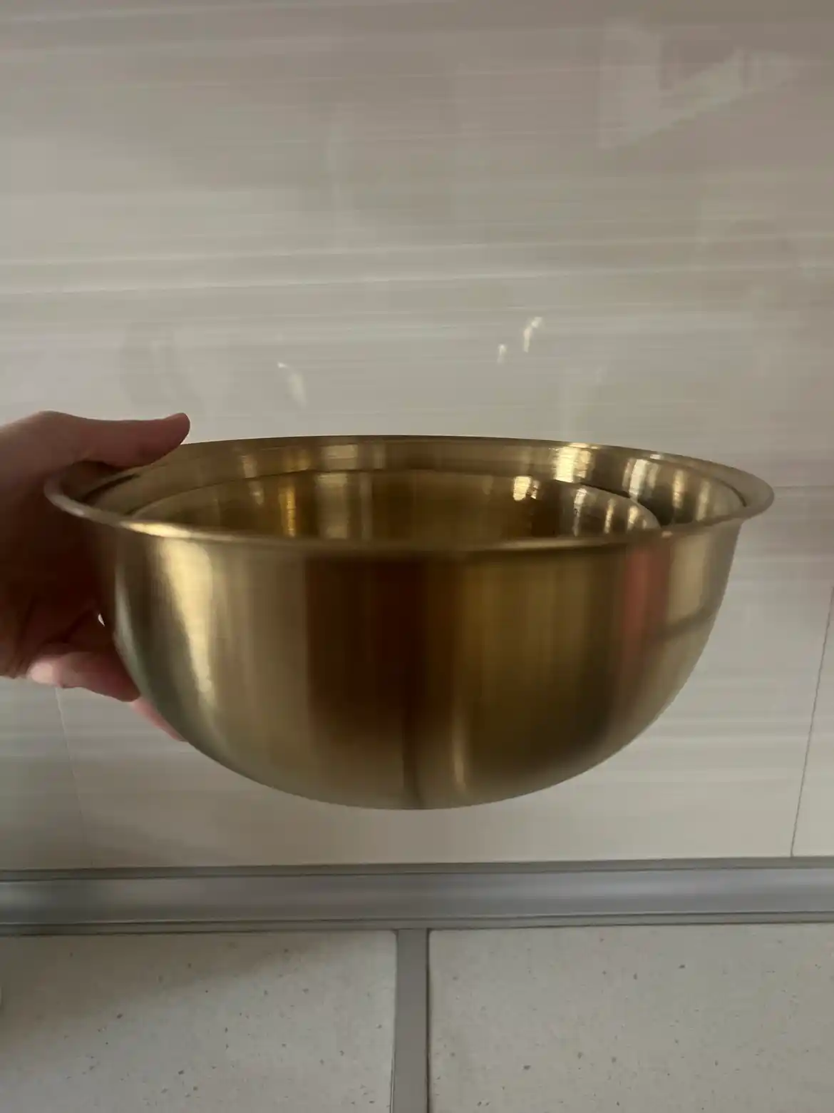 Zanglamas polatdan tog’oracha, salat idishi, 3 dona