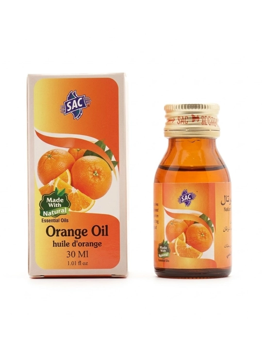 SAC tabiiy moylar, 30 ml – jojoba, zanjabil, sidr, vitamin E, apelsin yog‘i