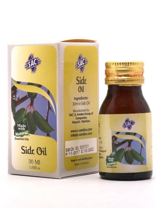 SAC tabiiy moylar, 30 ml – jojoba, zanjabil, sidr, vitamin E, apelsin yog‘i