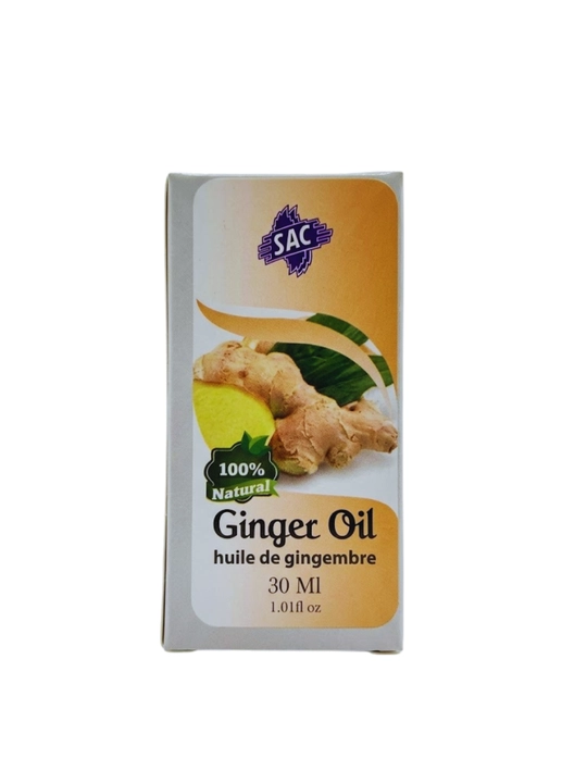 SAC tabiiy moylar, 30 ml – jojoba, zanjabil, sidr, vitamin E, apelsin yog‘i