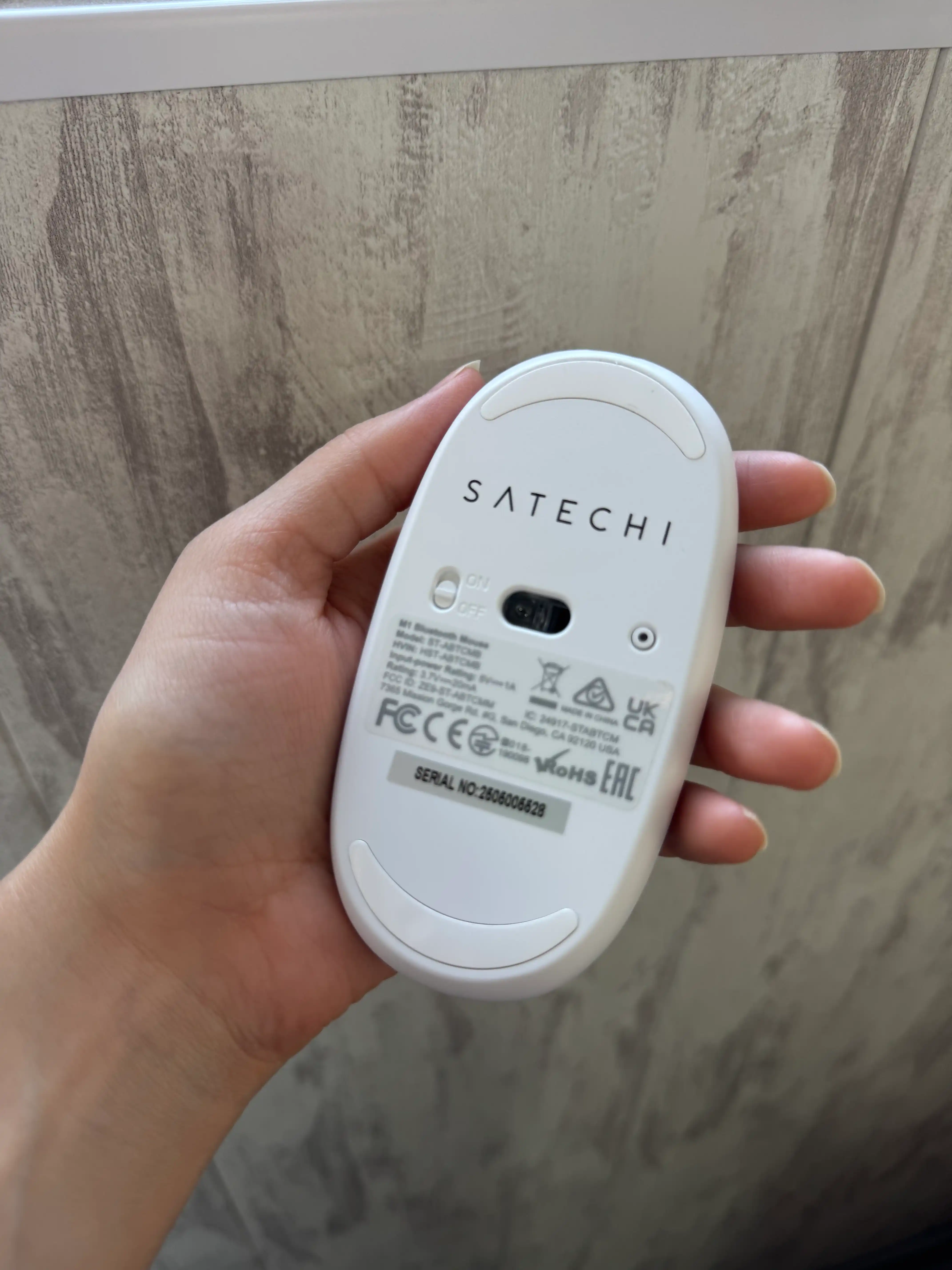 Simsiz sichqoncha Satechi M1 Bluetooth, qayta zaryadlanuvchi sichqoncha