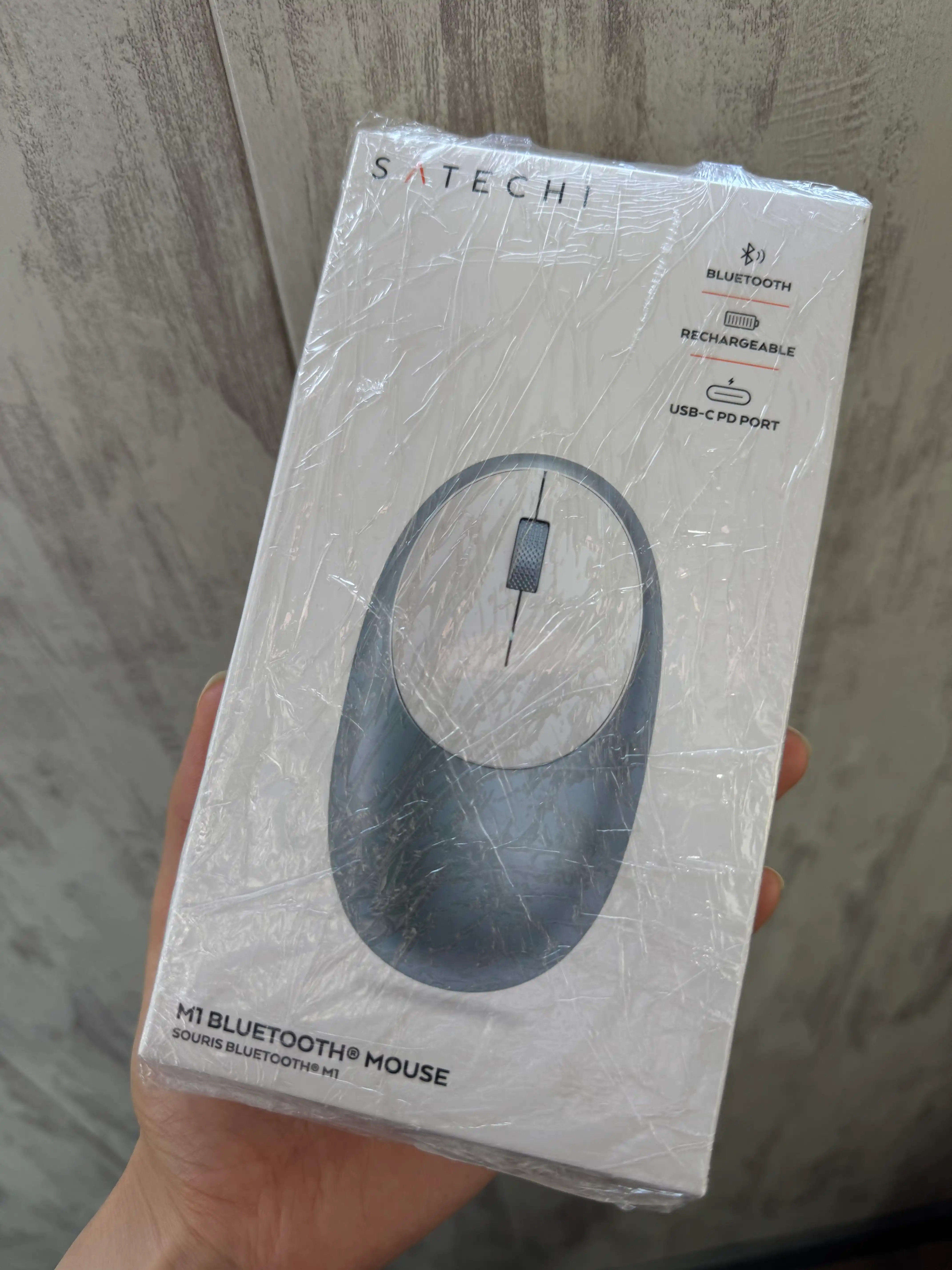 Simsiz sichqoncha Satechi M1 Bluetooth, qayta zaryadlanuvchi sichqoncha