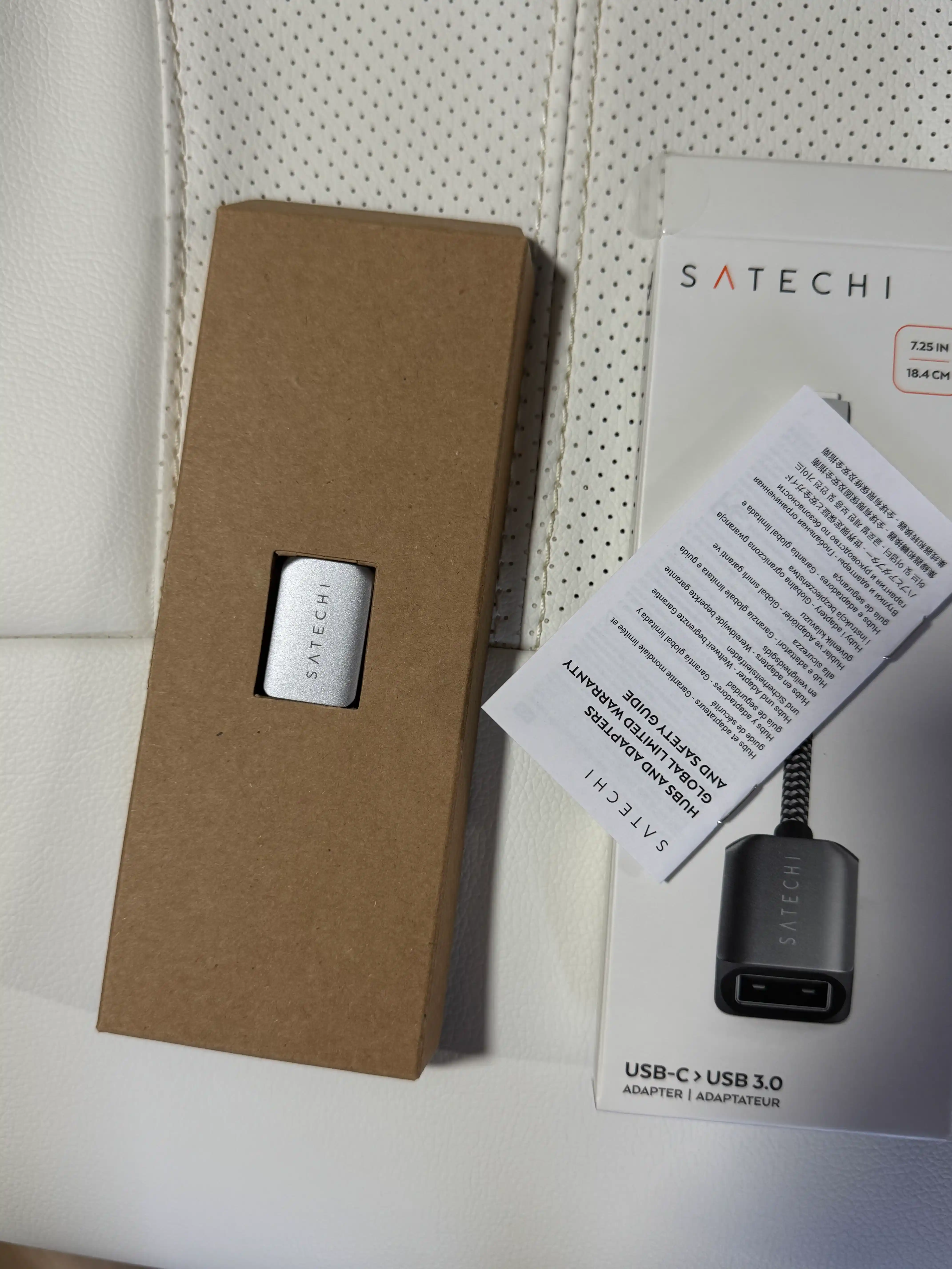 Satechi adapter, simli, Type-C to USB-A 3.0, ma’lumotlarni uzatish uchun