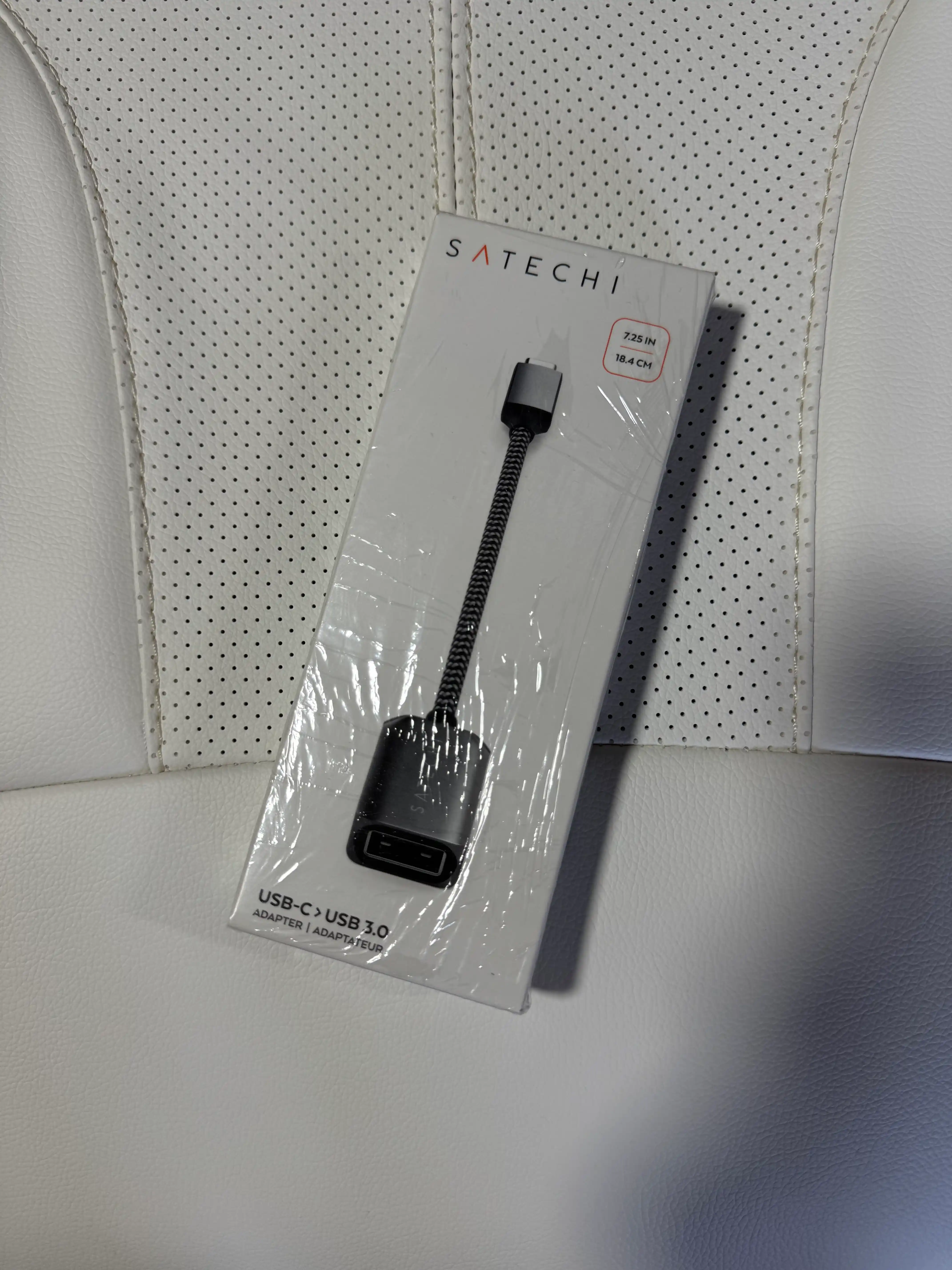Satechi adapter, simli, Type-C to USB-A 3.0, ma’lumotlarni uzatish uchun