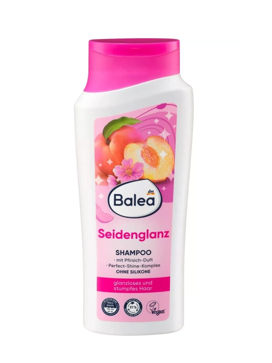Balea Seidenglanz Shampoo - sochlarning yorqinligi va silliqligi uchun shampun! - 
