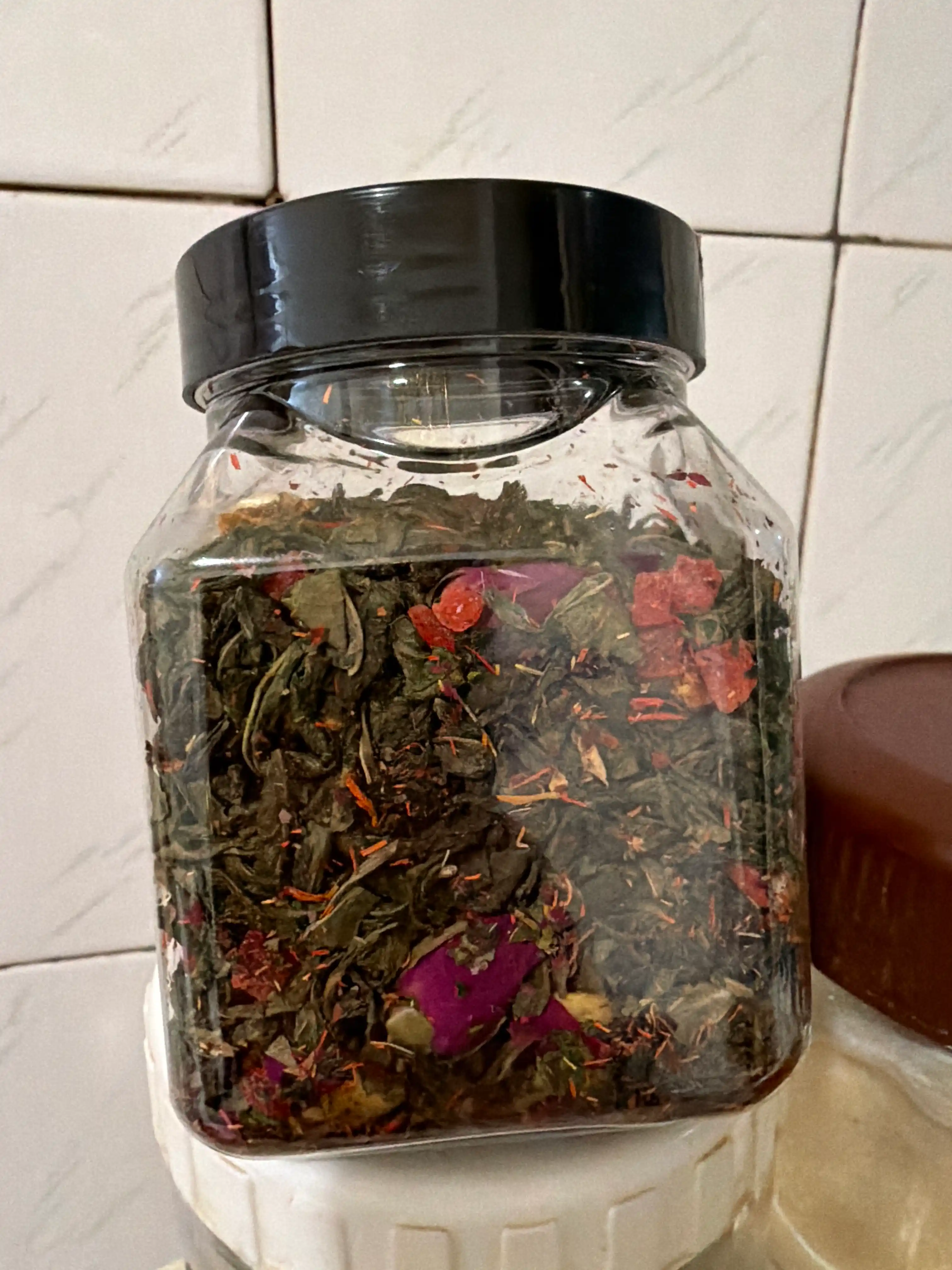 "Choyli atirgul" mevali ko'k chоy, 100 gr
