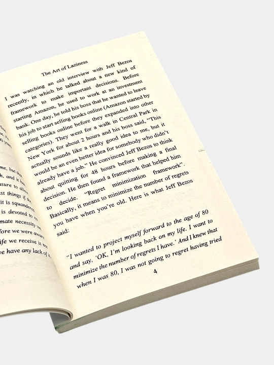 The Art of Laziness Library Mindset