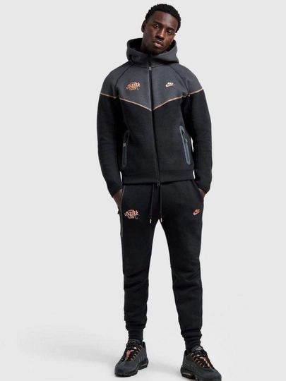 Спортивный костюм комплект — MANZONE-NIKE-ЧЕРН-XXL
