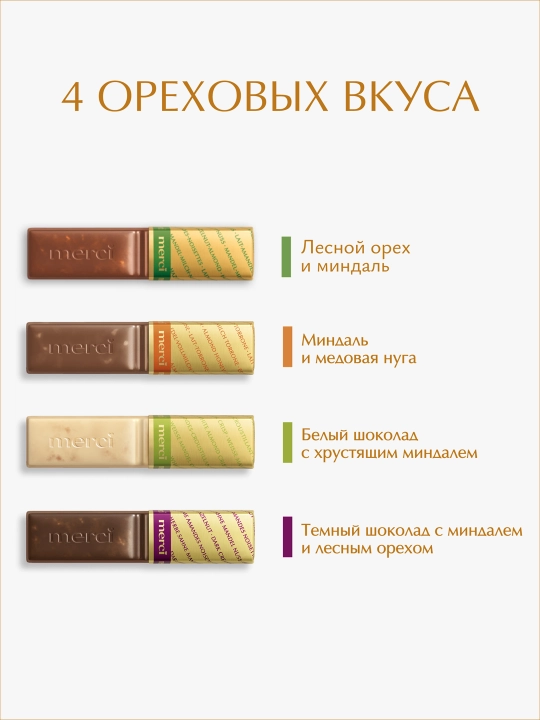 Конфеты Merci, 250 гр