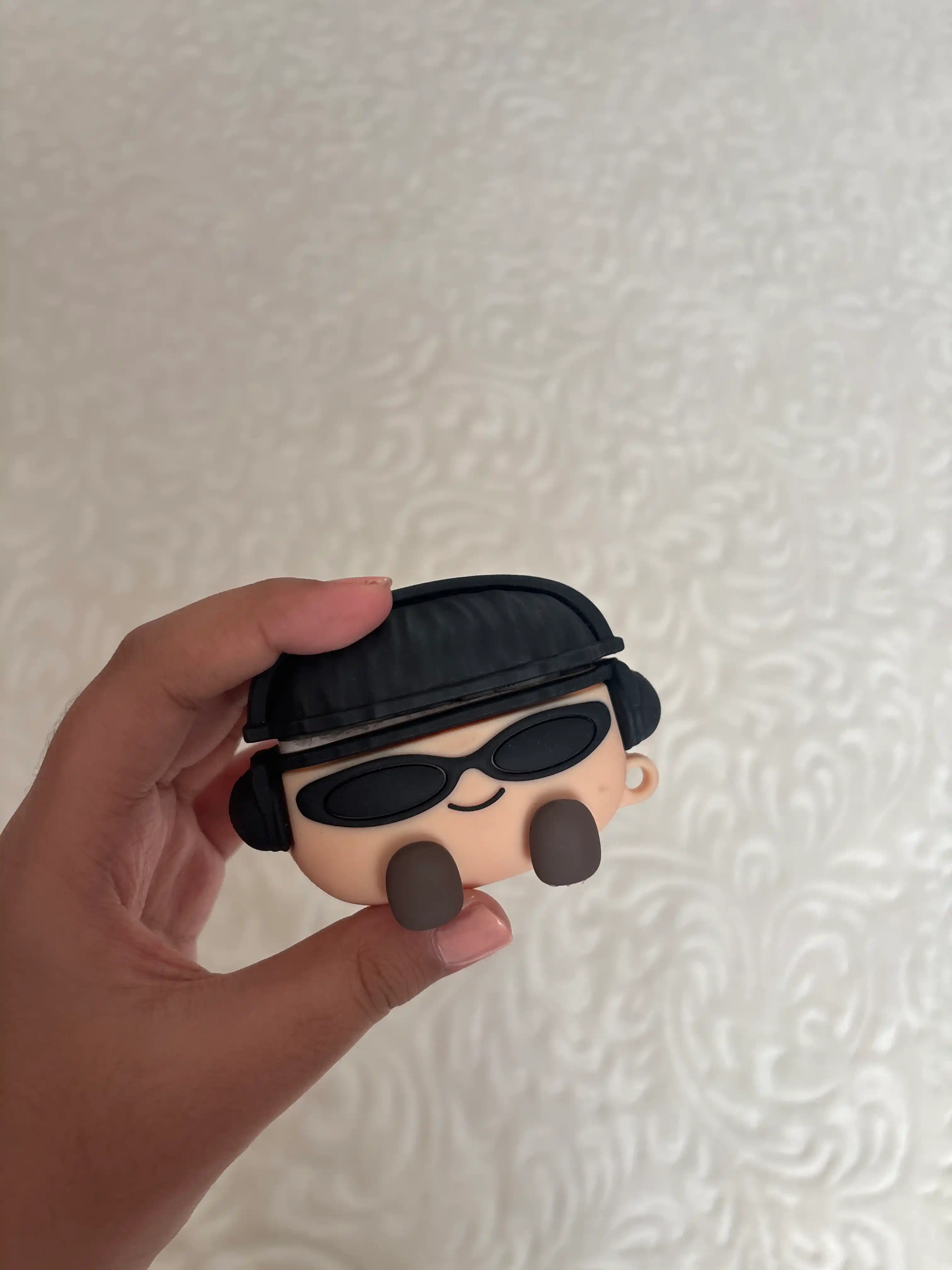 Силиконовый чехол в стиле Labubu для AirPods 1/2/3/Pro