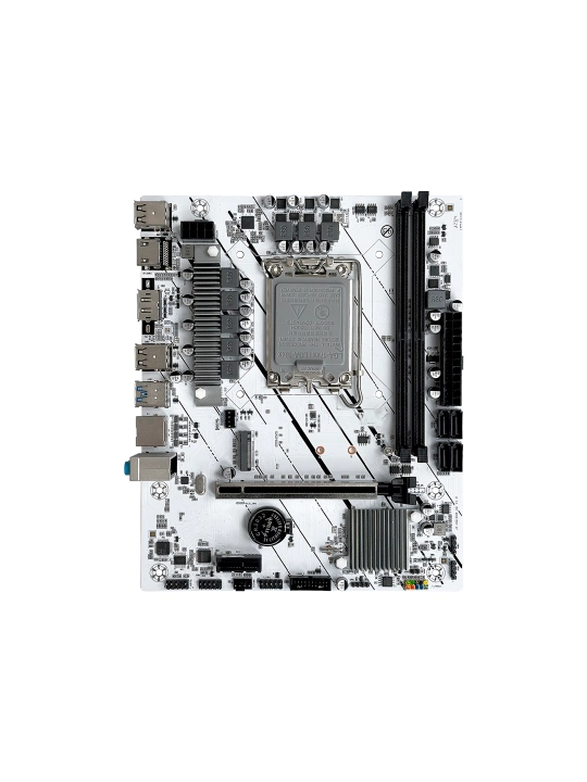 Ona plata SAMBADA H610M-D4W SE / LGA1700 / DDR4, /i3, i5, i7 - 12,13,14 avlod, oq rangda