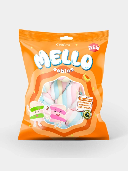 Marshmellou “Crafers Mello Cables” (100 g) 2 dona - 