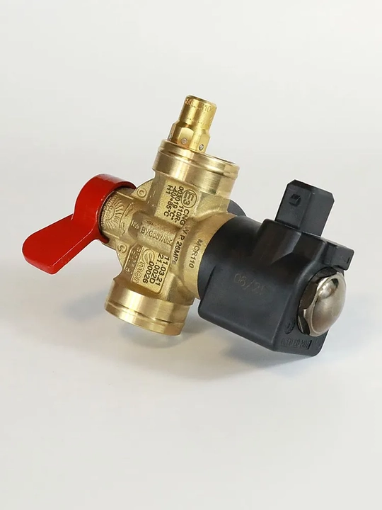 EMER MCR110 CNG ballon ventili/kran EMK bilan – avtomatik gaz yopuvchi klapan, Italiya