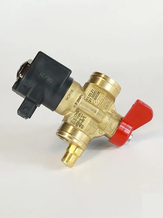 EMER MCR110 CNG ballon ventili/kran EMK bilan – avtomatik gaz yopuvchi klapan, Italiya