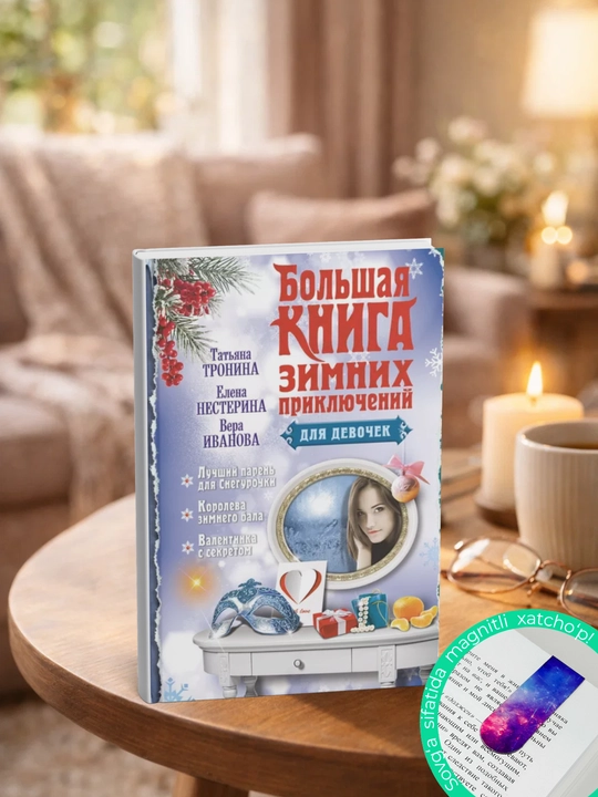 Большая книга зимних приключений для девочек (сборник) - 