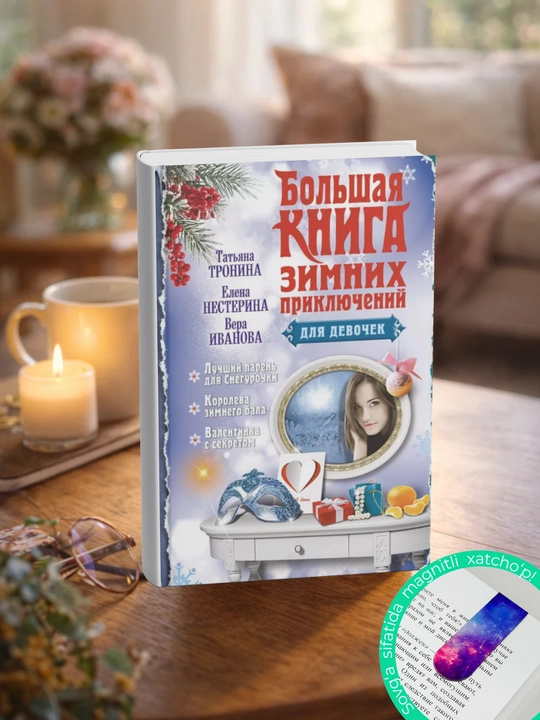 Большая книга зимних приключений для девочек (сборник)