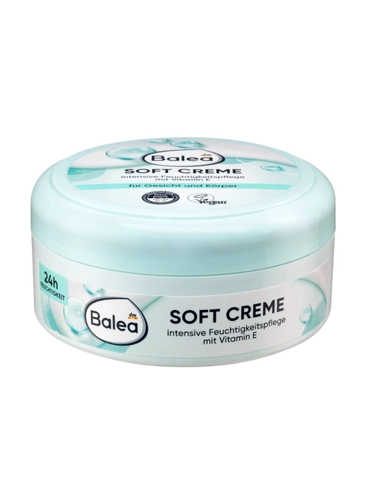 Balea Soft Creme universal namlovchi krem ​​(250 ml) yuz va tana terisini yumshoq parvarish qiladi - 