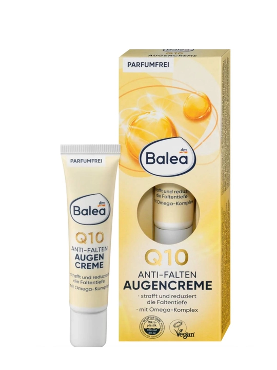Ko‘z atrofi uchun krem Balea Q10 Anti-Falten Augencreme (15 ml) - 