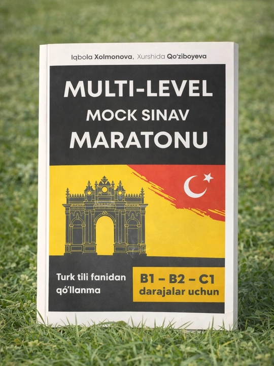 Multilevel 30 Kunlik O‘qish Marafoni – Turk tili, B1 B2 C1, Turkcha o‘quv qo‘llanma